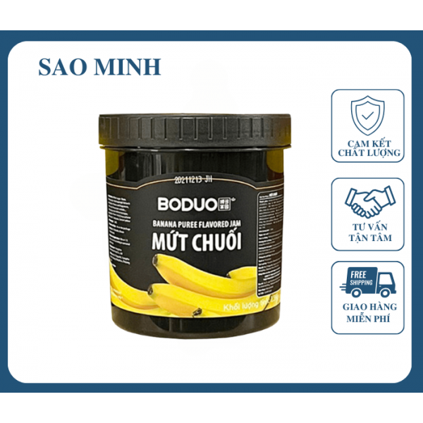 Mứt Chuối Boduo 1,36Kg